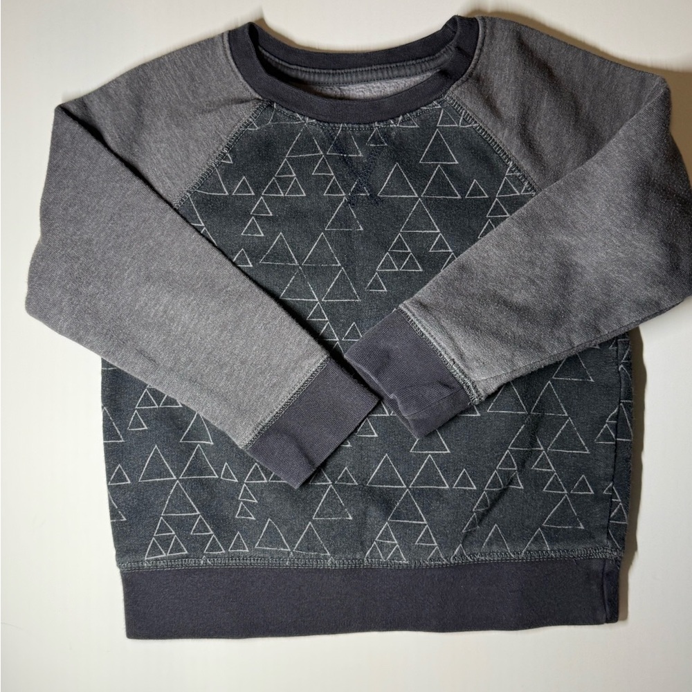 Cat & Jack Gray Geometric Kids Sweater